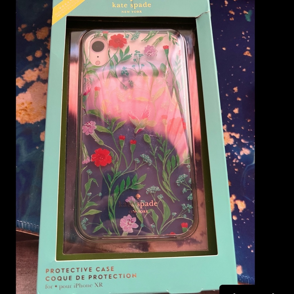 Kate Spade Hummingbird IPhone XR case